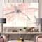 Designart - Pink Shabby Floral II - Shabby Chic Canvas Artwork